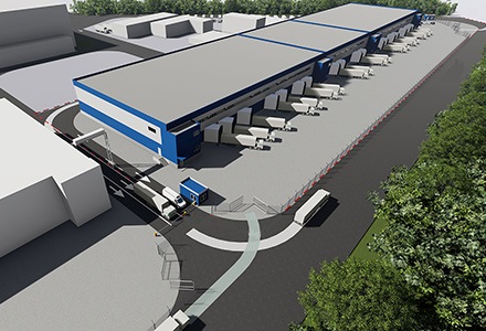 Проект складского комплекса в Сургуте